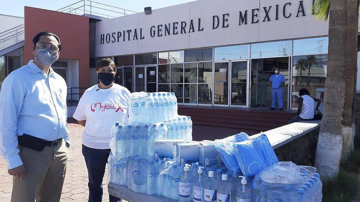 Donación Águilas de Mexicali